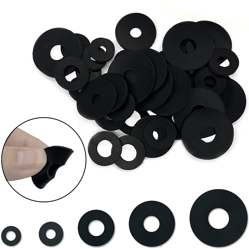 Heavy Duty Abrasion Resistant rubber washers Bunnings Black Rubber Washers for Bolts Spacers