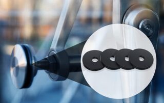 Heavy Duty Abrasion Resistant rubber washers Bunnings Black Rubber Washers for Bolts Spacers