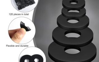 Heavy Duty Abrasion Resistant rubber washers Bunnings Black Rubber Washers for Bolts Spacers