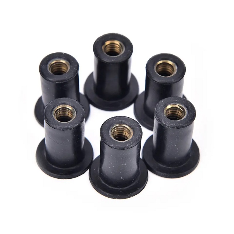 M4 M5 M6 Rubber Well Nuts Blind Fastener Windscreen Windshield Fairing Cowl