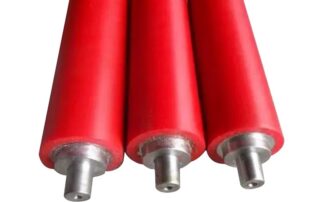 Nbr Epdm Silicone Antistatic Rubber Manufacturer Aluminum Sheet Roller rubber roller manufacturer