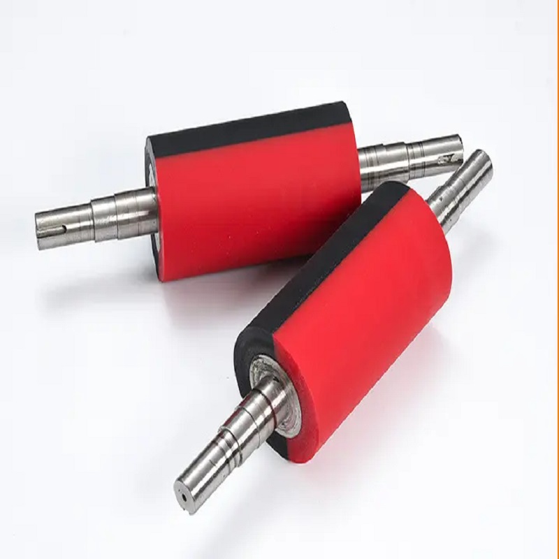 Nbr Epdm Silicone Antistatic Rubber Manufacturer Aluminum Sheet Roller rubber roller manufacturer