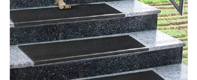 Outdoor Rubber Stair Treads Anti Non-Slip Heavy Duty Step Cover Tread Mats Manufacture