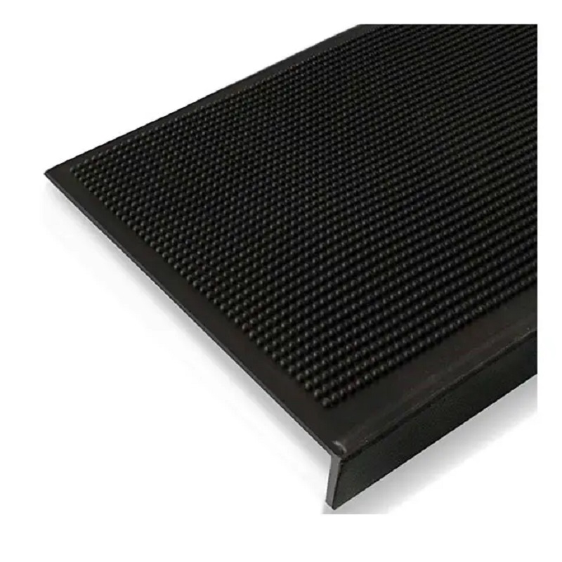 Outdoor Rubber Stair Treads Anti Non-Slip Heavy Duty Step Cover Tread Mats Manufacture