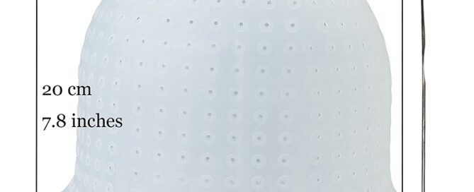 Punched Silicone Highlight Hair Cap Reusable Highlighting Poked Hole Caps Color Hair Salon Hairdressing Dyeing