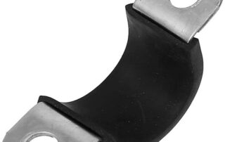 Rubber Cushioned Cable Clamp Rubber Lined U Clips rubber lined pipe clips