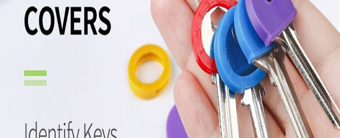 Rubber Key Covers Silicone Key Tags Key Identifiers Cute Key Accessories