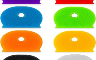 Rubber Key Covers Silicone Key Tags Key Identifiers Cute Key Accessories