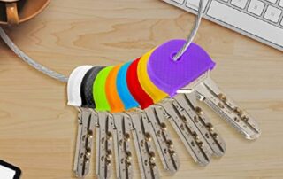 Rubber Key Covers Silicone Key Tags Key Identifiers Cute Key Accessories