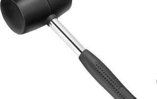 Rubber Mallet Set Rubber Head Hammer with Anti-Slip Soft Grip for Construction Woodworking