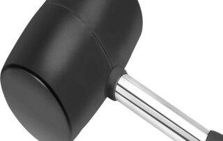 Rubber Mallet Set Rubber Head Hammer with Anti-Slip Soft Grip for Construction Woodworking