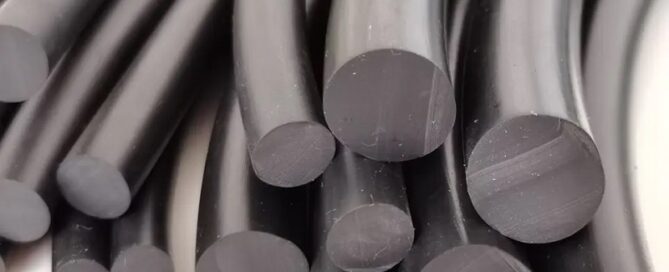 Black fluorine rubber solid round strip oil-resistant sealing NBR rubber rope neoprene rubber strips