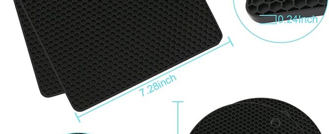 Silicone rubber Trivets for Hot Dishes Silicone Pot Holders for Hot Pots and Pans Silicone ute Mats for Kitchen Countertops