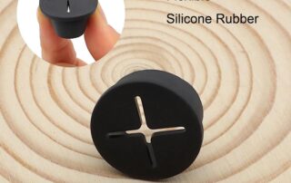 1-inch Rubber Grommet Double-Sided Round Synthetic Rubber Grommets for Wiring Firewall Grommets