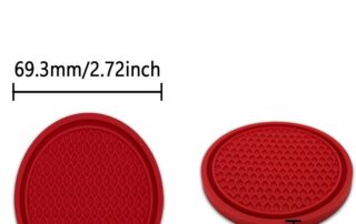 Car Cup Holder Coaster Insert Auto Anti Slip Cup Holder Silicone Coaster Car Interior Accessories