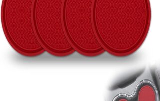 Car Cup Holder Coaster Insert Auto Anti Slip Cup Holder Silicone Coaster Car Interior Accessories