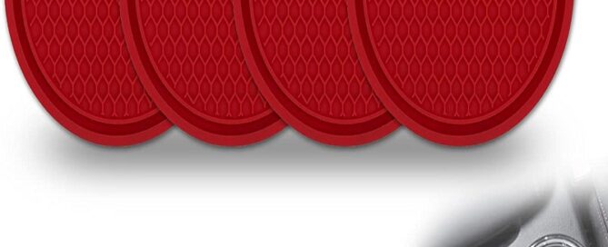 Car Cup Holder Coaster Insert Auto Anti Slip Cup Holder Silicone Coaster Car Interior Accessories