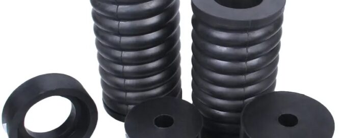 Customized Factory production Rubber Shock Absorber rubber column cushion coil spring rubber