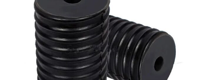 Customized Factory production Rubber Shock Absorber rubber column cushion coil spring rubber