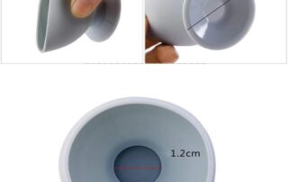 Door Knob Cover Safety Door Stopper for Wall Protection Decorative shower door bumpers