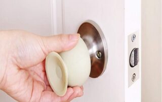 Door Knob Cover Safety Door Stopper for Wall Protection Decorative shower door bumpers