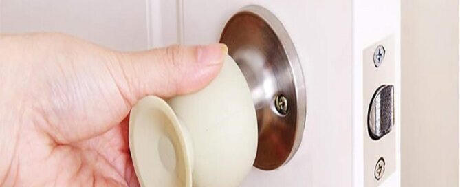 Door Knob Cover Safety Door Stopper for Wall Protection Decorative shower door bumpers