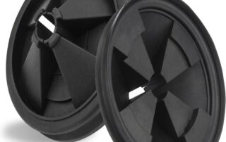 Garbage Disposal Splash Guard Upgraded EPDM Rubber for Sink Baffle Drain Cover Removable Quiet insertion Rubber Collar