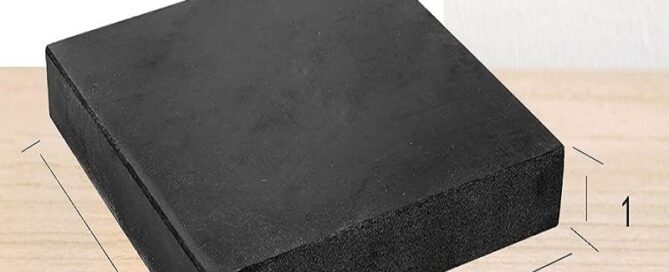 Hard Rubber Blocks Jeweler's Rubber Bench Block Rubber Stamping Block