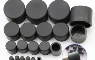 High Temp resistant 3mm~110mm Round Silicone Rubber Cover Caps For Pipe Tube Blanking Cover Rubber cap for pipe