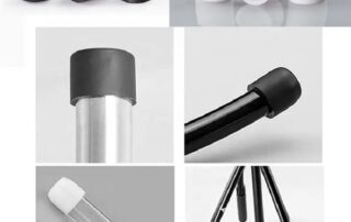 High Temp resistant 3mm~110mm Round Silicone Rubber Cover Caps For Pipe Tube Blanking Cover Rubber cap for pipe