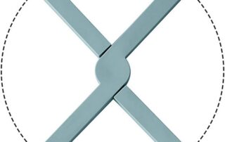 Insertion Rubber Bunnings Non-Slip Heat-Resistant Trivets Pad with Collapsible Cross for Hot Dishes