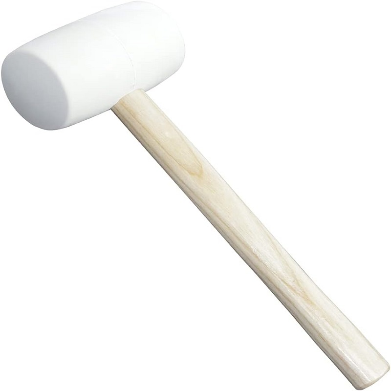 Large rubber mallet Durable Eco-friendly Rubber Hammer Head Hammer With Wood Handle