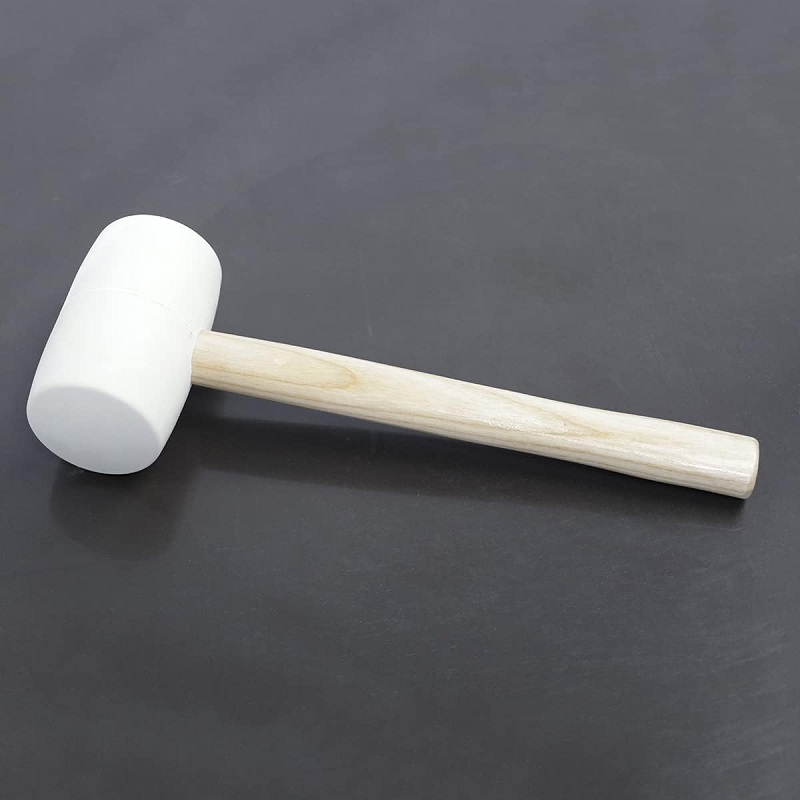 Large rubber mallet Durable Eco-friendly Rubber Hammer Head Hammer With Wood Handle