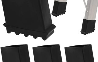 Non-Slip Rubber Steep Ladder Foot Pads Cushion Extension Ladder Covers Security Bumpers for Ladder