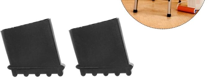 Non-Slip Rubber Steep Ladder Foot Pads Cushion Extension Ladder Covers Security Bumpers for Ladder
