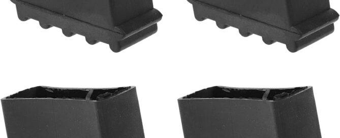 Non-Slip Rubber Steep Ladder Foot Pads Cushion Extension Ladder Covers Security Bumpers for Ladder