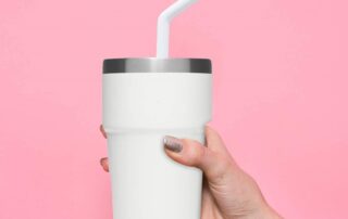 Openable and Washable Straw Food Grade BPA Free Long and Wide for Any Tumbler Reusable Silicone Drinking Straws