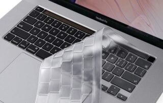 Premium Keyboard Cover for noteBook Keyboard Protector with Touch Bar -Clear