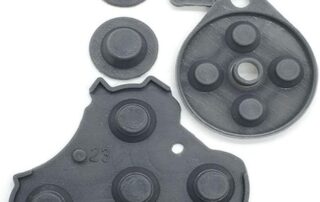 Replacement Silicone Rubber Keypad Conductive Adhesive Right Button Keypad for Nintendo NGC Controller