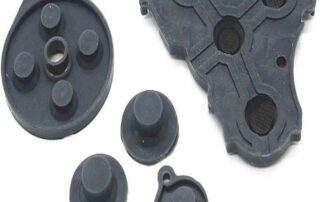 Replacement Silicone Rubber Keypad Conductive Adhesive Right Button Keypad for Nintendo NGC Controller