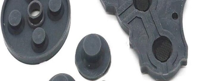 Replacement Silicone Rubber Keypad Conductive Adhesive Right Button Keypad for Nintendo NGC Controller