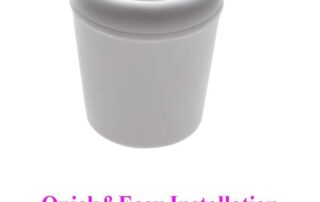 Rubber Bush For Chairs Non-Slip Round White Rubber Chair Leg Tips Caps