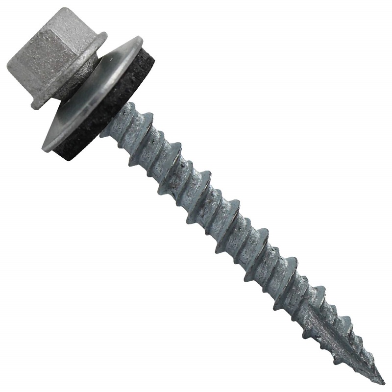 Rubber Metal Roofing Screws Galvanized Hex Head screws EPDM Washer Screws