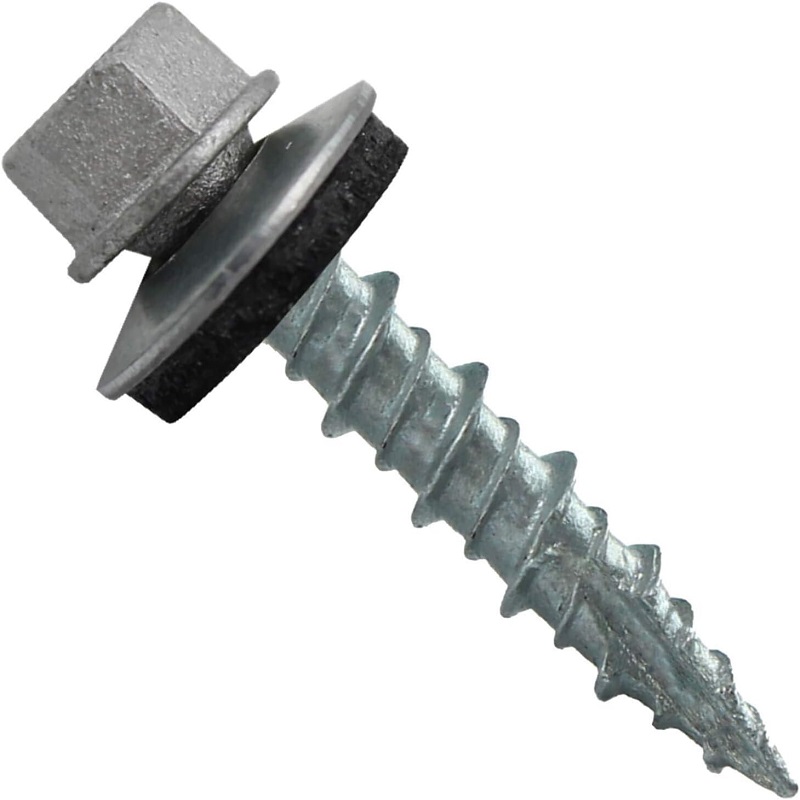 Rubber Metal Roofing Screws Galvanized Hex Head screws EPDM Washer Screws