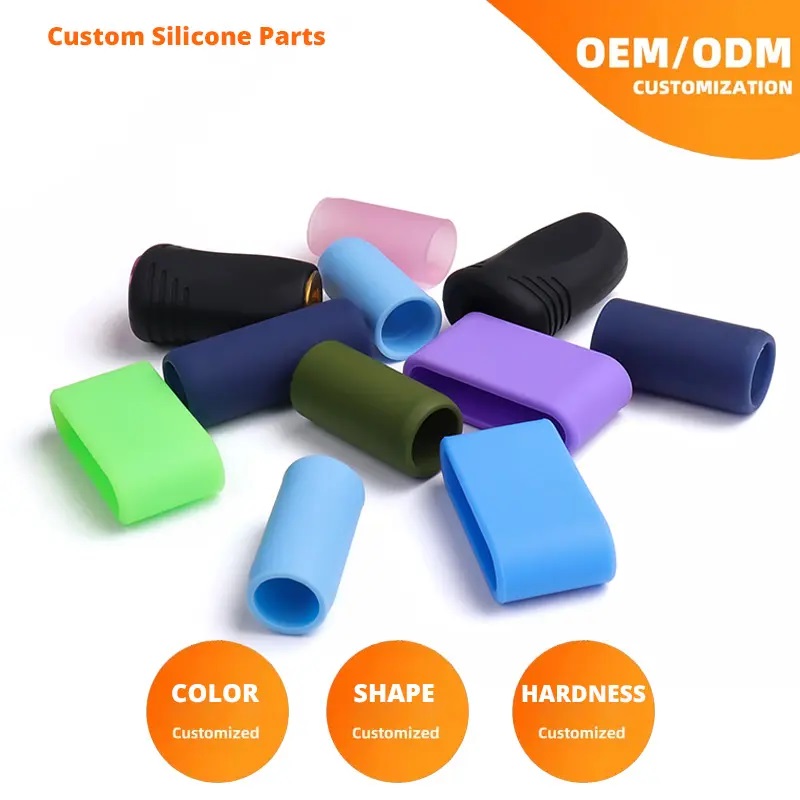 Silicone Factory Custom moldable rubber products Silicone Sleeve Molded Silicone Rubber Parts