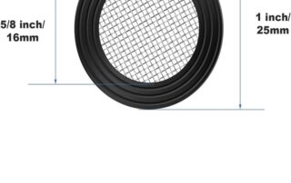 Stainless Steel Filter Garden Hose Washer Seal O Ring Gasket Rubber Mesh for Garden Water Faucet