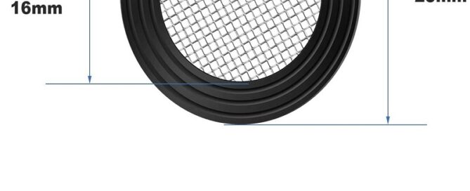 Stainless Steel Filter Garden Hose Washer Seal O Ring Gasket Rubber Mesh for Garden Water Faucet
