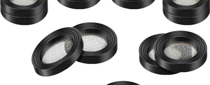 Stainless Steel Filter Garden Hose Washer Seal O Ring Gasket Rubber Mesh for Garden Water Faucet