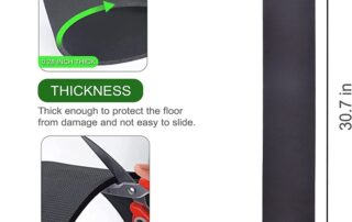 Rocking chair stopper Anti-Slip Furniture Rail Pads Non-Skid Furniture Pads for Recliners