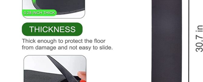 Rocking chair stopper Anti-Slip Furniture Rail Pads Non-Skid Furniture Pads for Recliners